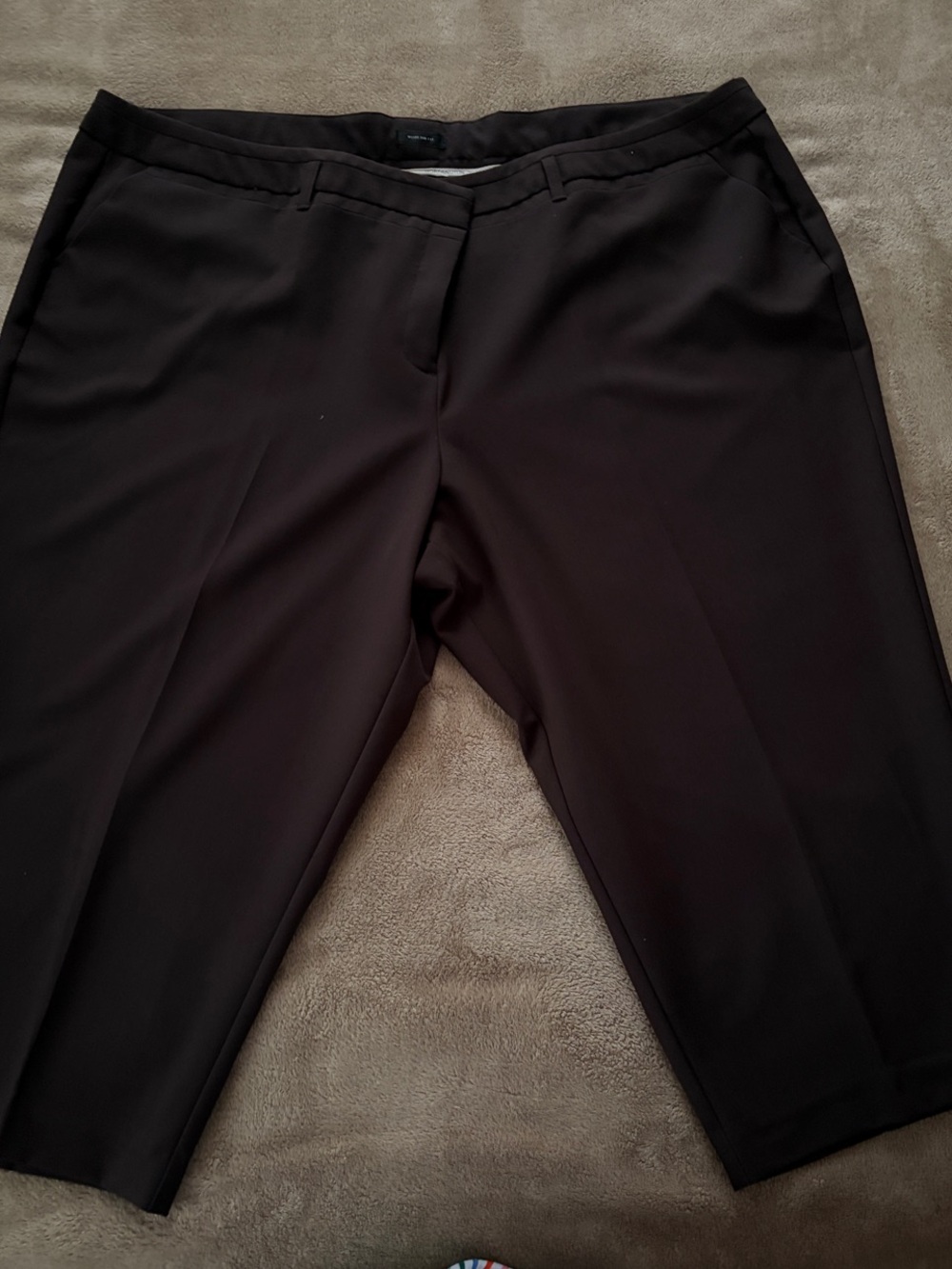 Worthington Women's Dark Brown Capris